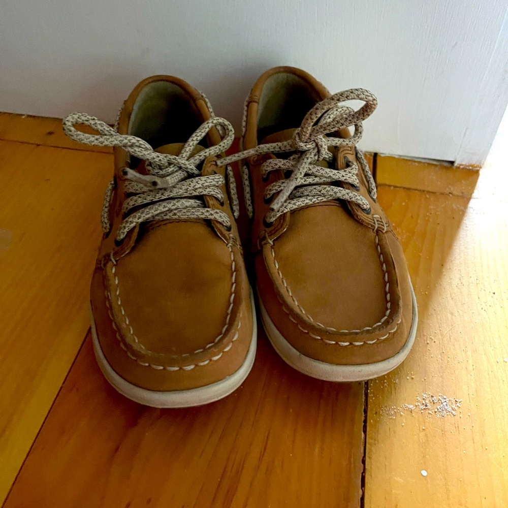 EUC Sperry boat shoes toddler size 12.5